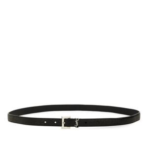생로랑 카산드르 슬림 가죽 벨트 612616 AAC8A1000