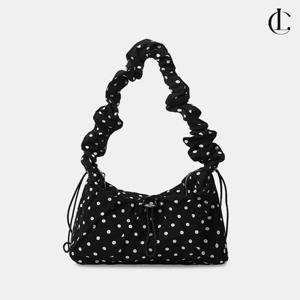 엘케이트 여성 숄더백 캐주얼 도트 곱창가방 스트링 가벼운 데일리 가방 LRB299