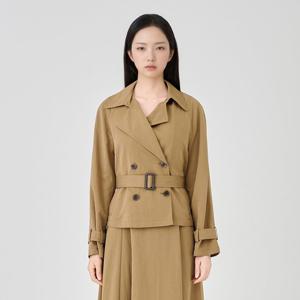 [린(의류)]모브 숏 트렌치 자켓 (LGJKPI8200)