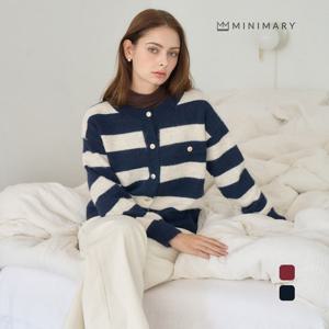 [미니마리]와이드단배색가디건 (MMA3CD07)