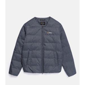 내셔널지오그래픽 N254UDW021 헤론 U넥 경량 구스다운 점퍼(데님)