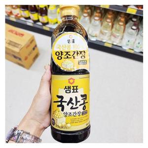 샘표 국산콩 양조간장 860ml x 1개 33013