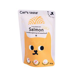 캣츠테이스트 고양이 습식 파우치 연어젤리 75g