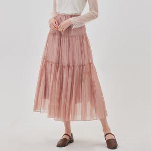 [매긴]티어드 셔링 스커트_PBMF5F1SK8060