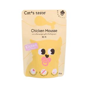 캣츠테이스트 고양이 습식 파우치 - 치킨무스(키튼) 70g