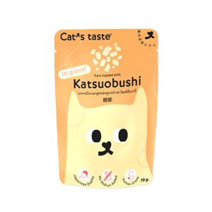 캣츠테이스트 고양이 습식 파우치 가스오부시 그레이비 70g