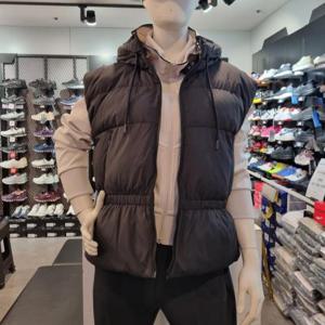 프로스펙스_SWV24W902BK_여성 허리셔링 패딩베스트