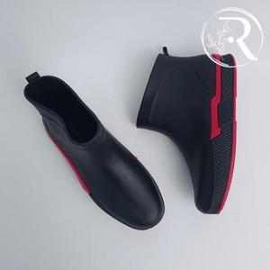 [디자이어로즈] 여자 학생장화 숏장화 컬러 레인부츠