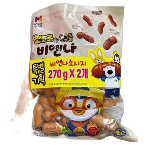 목우촌 뽀로로와친구들 비엔나 270g*2 45750