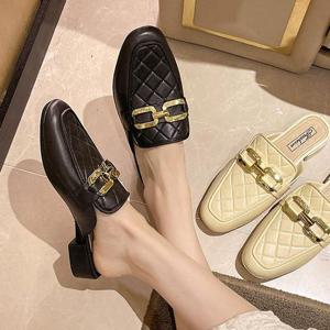 [잇백잇슈] 캐주얼체인블로퍼 가볍게 심플 간편 PVC