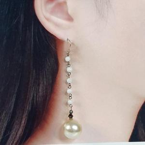 [블루케이] 실버925 합성 진주알 귀걸이250302-16