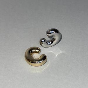 [엠던] 볼드 캐슈넛 라인 이어커프 데일리 링 귀찌