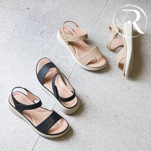 [디자이어로즈] 40대 여성 발편한 여름 통굽샌들