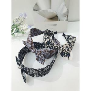 [이쁜] 딥꽃 리본 머리띠 헤어밴드