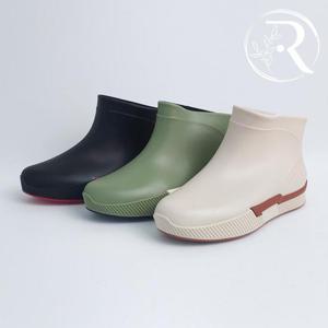 [디자이어로즈] 여성 컬러 레인부츠 패션장화 숏장화