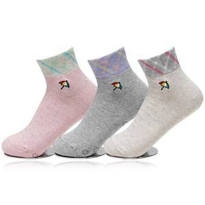 아놀드파마 미끄럼방지 여자면양말 단목 3켤레 AP6604