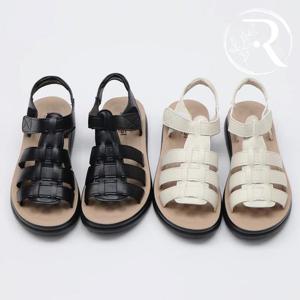 [디자이어로즈] 여성 글레디에이터 키높이 가죽샌들