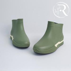 [디자이어로즈] 여자 캐주얼 숏장화 숏레인부츠