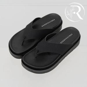 [디자이어로즈] 남자 블랙 쿠션쪼리 키높이쪼리 4.5cm