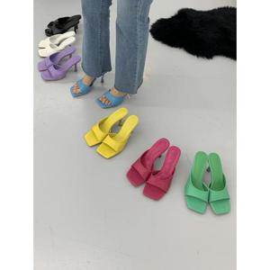 [이쁜] 캔디 니크 뮬 샌들