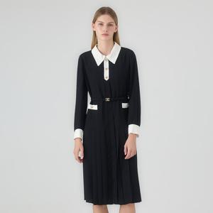 [린(의류)]포치 플리츠 원피스 (LCOPOI0200)