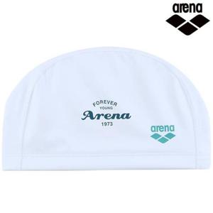 아레나 2025 우레탄코팅수모 수영모 화이트 A457028 취미