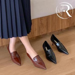 [디자이어로즈] 뾰족코 펌프스 힐 5cm 구두