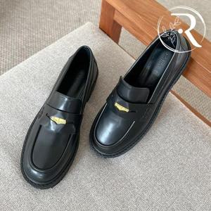 [디자이어로즈] 키높이 가을로퍼 4cm 페니로퍼 구두