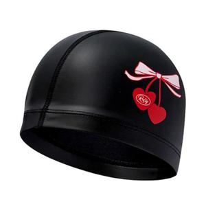 랠리 2025 아동용 우레탄 코팅 수모 수영모 Z63086 BLK