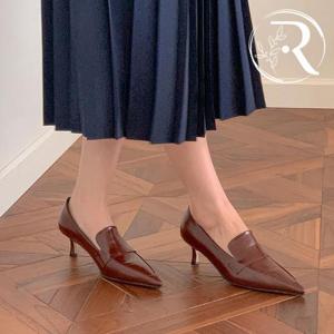 [디자이어로즈] 가을 펌프스 힐 5cm 뾰족코 구두