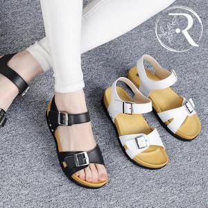 [디자이어로즈] 여자 찍찍이샌들 푹신한 쿠션샌들