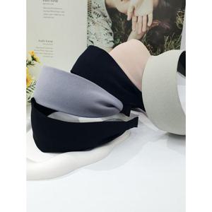 [이쁜] 와이드 패브릭 헤어밴드 머리띠