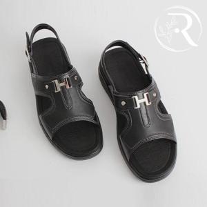 [디자이어로즈] 남자 여름 가죽샌들 키높이샌들 4cm