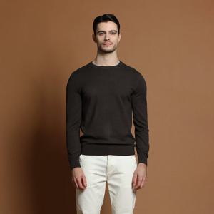 빠니깔레 비스코스 블렌드 라운드 니트 M-QNIT58