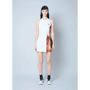 25 FW 요지야마모토 여성 로고 모티프 테니스 원피스  yyy0262021gry