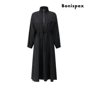 [보니스팍스(여성의류)]아노락 집업 롱 원피스 XP9OP006M0