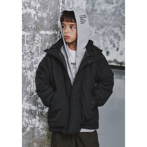 [블루테일]AZH1JP01BK 블랙 후드 리버시블 화섬 점퍼