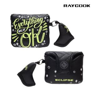 레이쿡 이클립스 퍼터 헤드 커버 [말렛형]