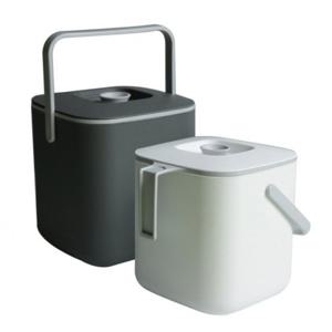 N모던 프렌치 음식물쓰레기통 3.0L 블랙