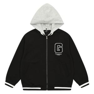 [에꼴리에]MARIO남아 후드 탈부착 네오프렌 야구 점퍼 23C1102_BK