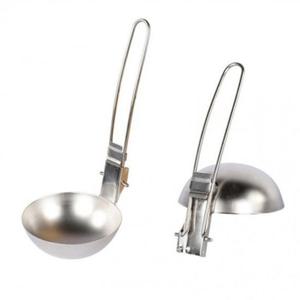 스텐 캠핑 국자 숟가락 접이식 조리도구 접이식국자 휴대용국자 캠핑취사 캠핑조리도구 캠핑키친툴