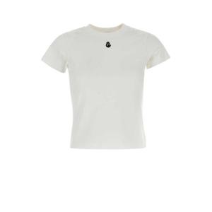 알렉산더 맥퀸 반팔 티셔츠 819193QLAEH 9000 White