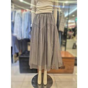 부루앤쥬디 세이브존03 부루앤쥬디 절개 망사 플레어 스커트 AGBBRJSK111BA