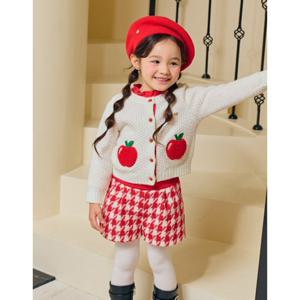 프렌치캣8 레드 트위드 팬츠 (Q45DBP180R1)