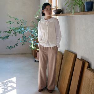 [써스데이아일랜드][KiiiKiii 착용]레이스 패치 베스트(T256MVT135W)