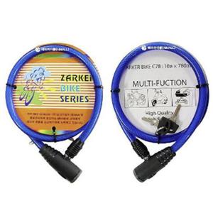 자전거 도난방지 와이어 열쇠 체인자물쇠 자전거도난방지 자전거번호열쇠 자전거잠금장치 오토바이쇠물쇠