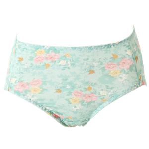 3color(90-105)부들부들 편안한 잔꽃프린트 면모달부인용팬티WPT4211