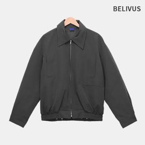 빌리버스 남성 가을 봄버자켓 절개 포인트 바람막이 점퍼 데일리 아우터 BAUD003