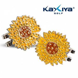 큐빅해바라기 골프 볼마커 골프볼마커 골프용품 볼마크 필드용품