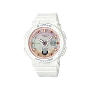 [BABY-G] BGA-250-7A2DR 지샥 베이비지 로즈골드 핑크 화이트 여성 전자시계